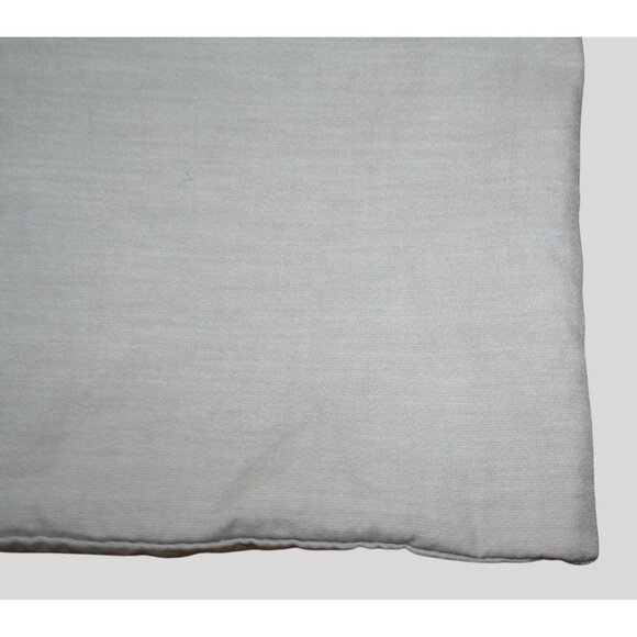 Restoration Hardware Italian 500TC Gray Sateen Chambray Euro Shams Set of 3 Luxe - Picture 6 of 7